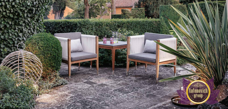 Stylish patio dining set for outdoor entertaining