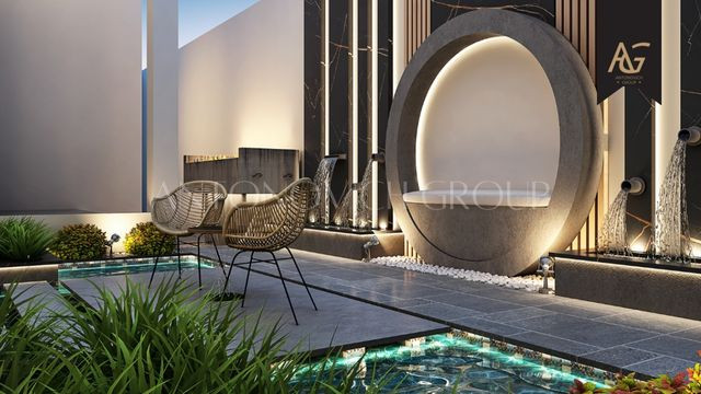 Dubai's luxurious garden oasis design