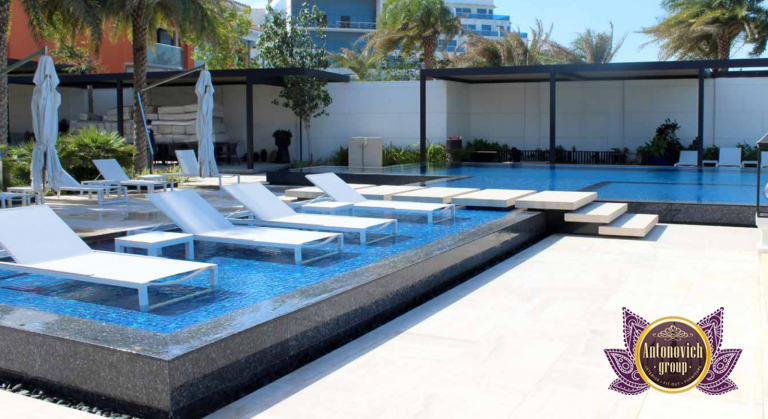 High-quality materials and equipment used in swimming pool construction