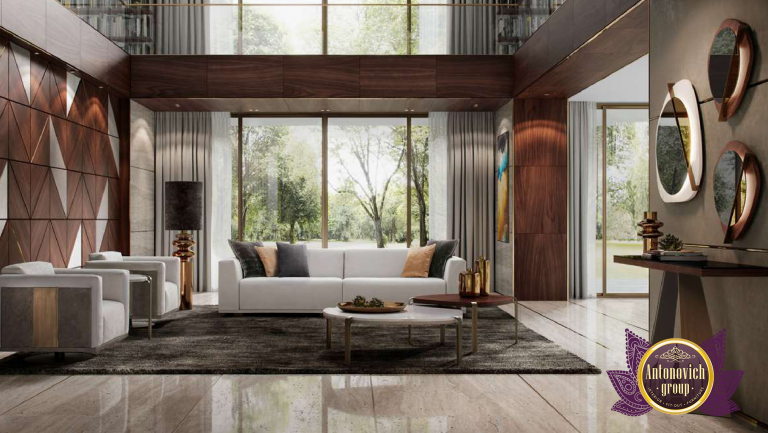 Living Room Interior in Dubai