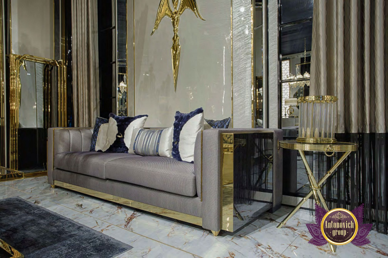 Modern and lavish bedroom design for Dubai villas