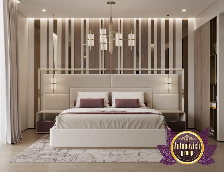 modern bedroom design in Dubai