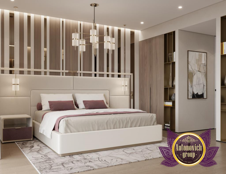 modern bedroom design in Dubai