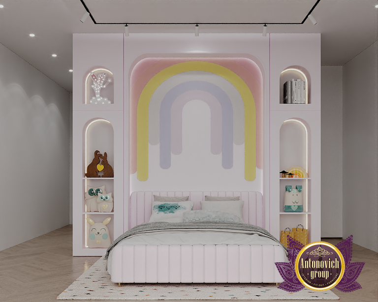 Luxury kids' bedroom interior design