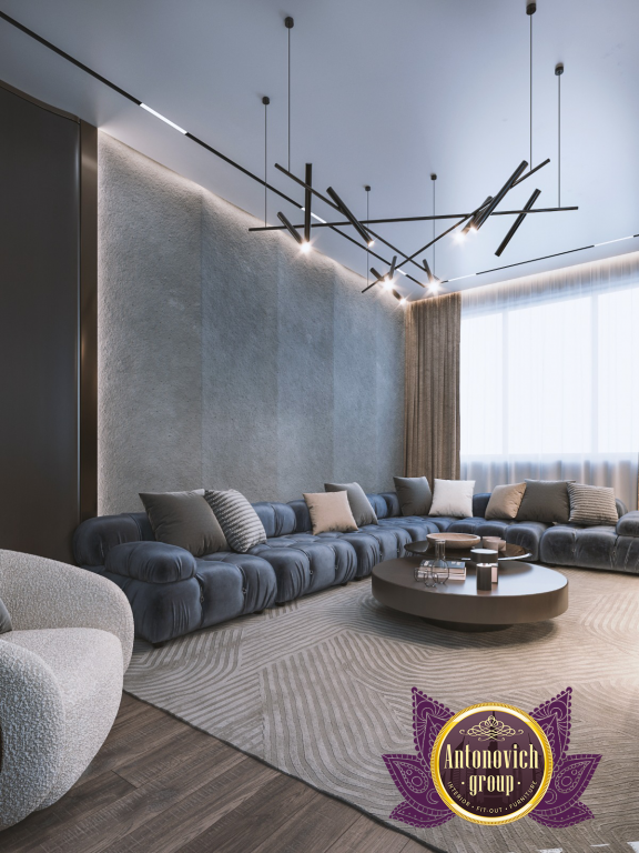 Sleek and sophisticated living room design for the modern bachelor