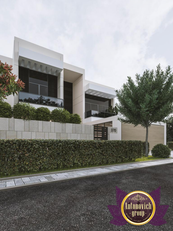 Exquisite modern mansion showcasing Dubai's architectural brilliance