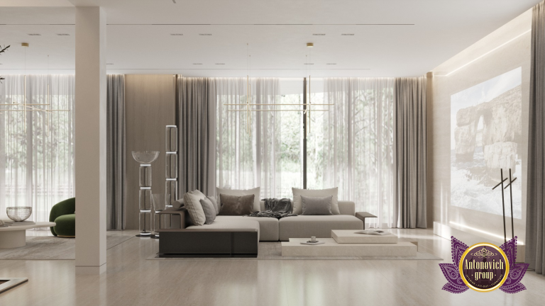 Dubai's luxury living rooms