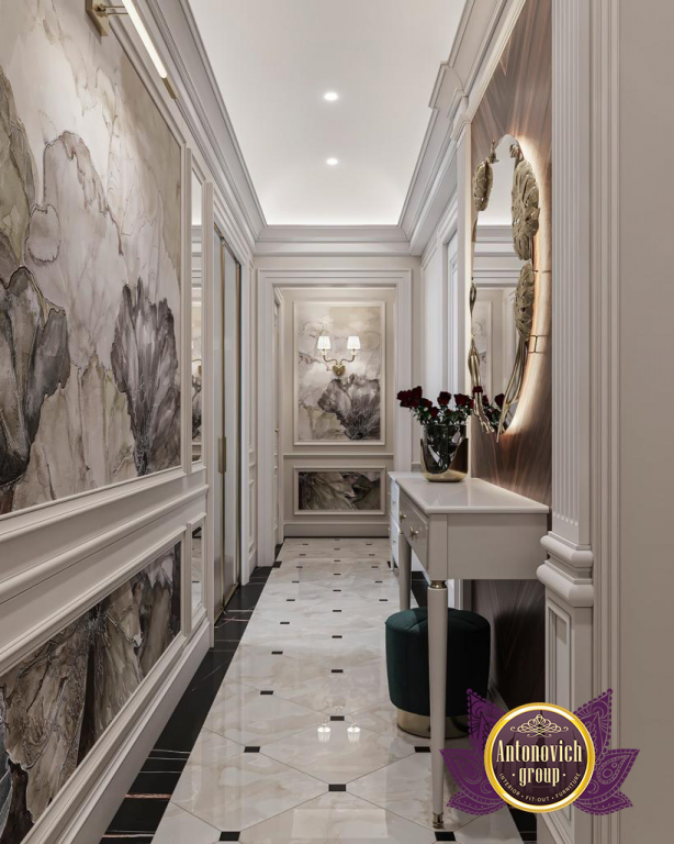 luxury house corridor