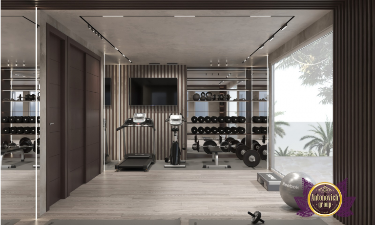 private home gym in Dubai