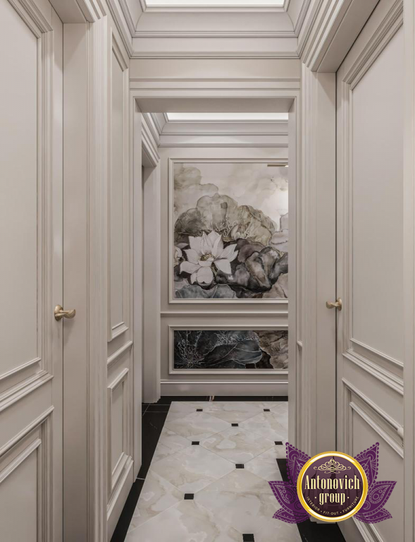 luxury house corridor