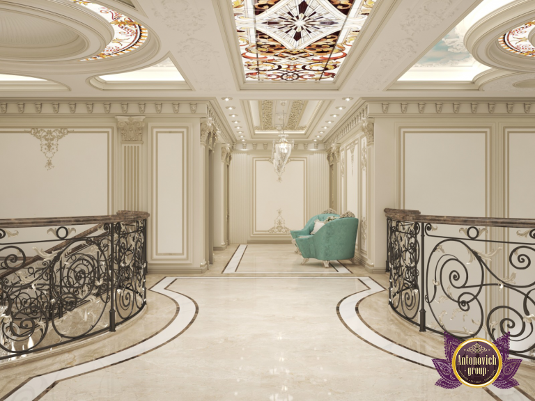 luxury home hallway interior design