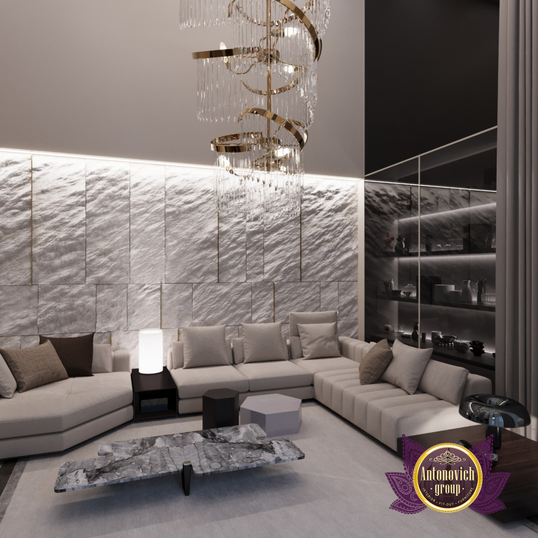 Luxury apartment interior design