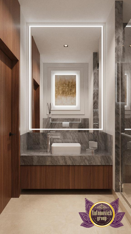 luxurious bathroom interior design