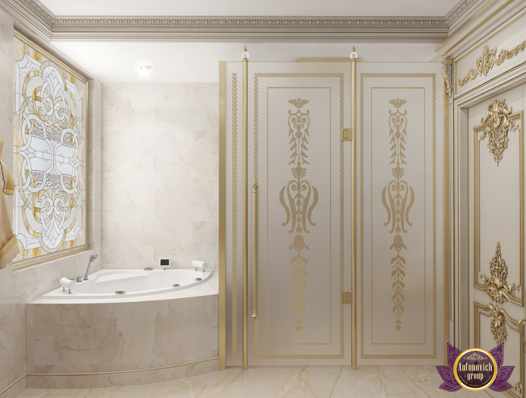 luxury classic bathroom interior design
