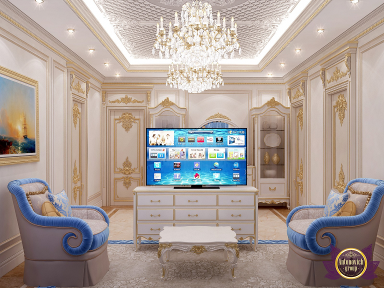 luxury living room area Dubai