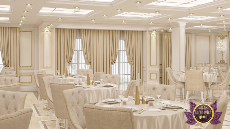 Dubai's wedding hall interior design