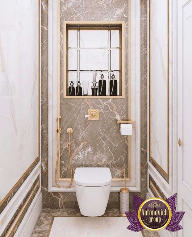 luxury-themed bathrooms
