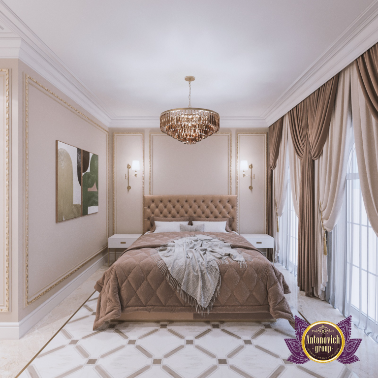 luxury bedroom's design