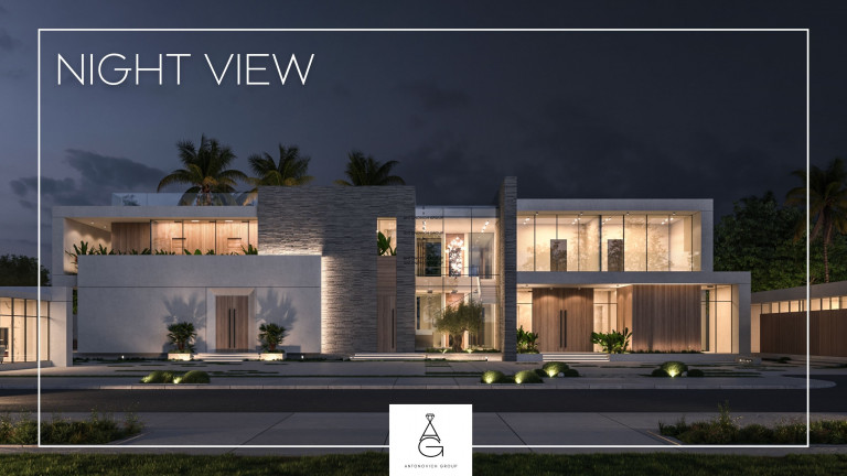 A Tale of Two Views: Captivating Modern Luxury Villa Design