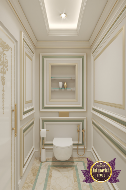 Classic bathroom interior design