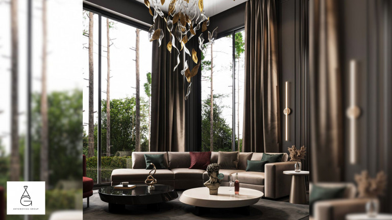 Contemporary Living in Luxurious Villa Interior Design