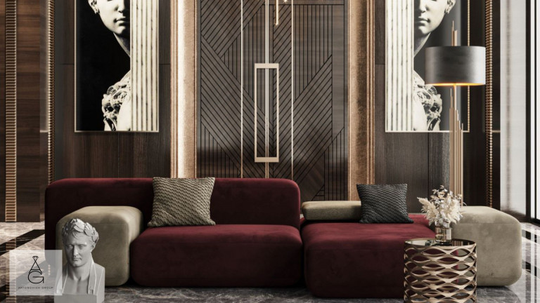 Contemporary Living in Luxurious Villa Interior Design