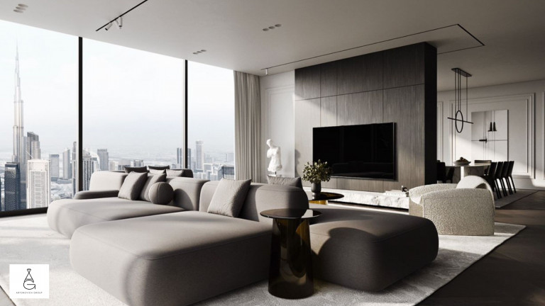 The Art of Modern Living Interiors in Dubai