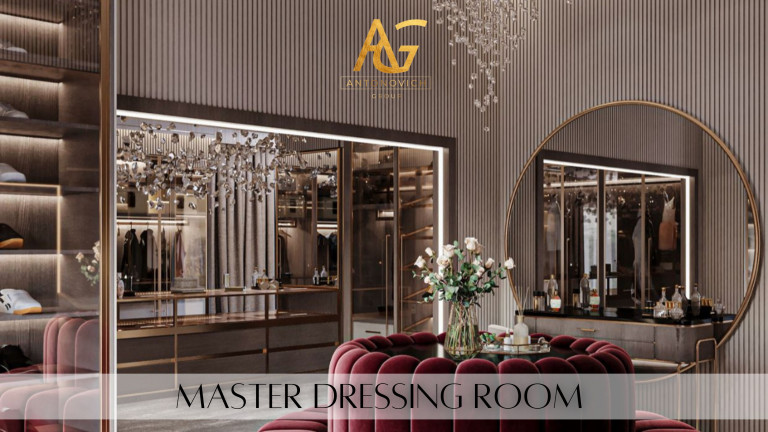 Master Dressing Room Elegance Interior Design and Joinery Solutions