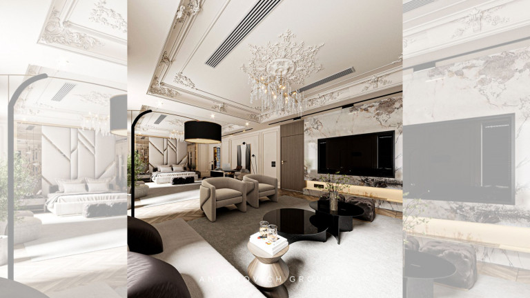 Award Winning Modern Luxury Master Bedroom