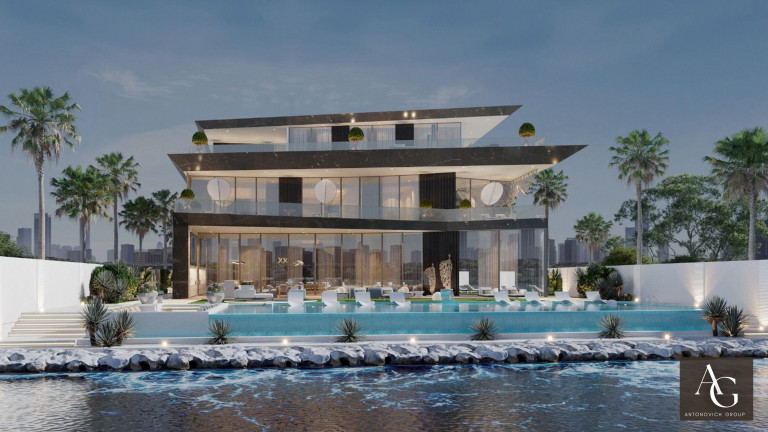 Ultra-Luxury Villa Exterior and Landscape Design