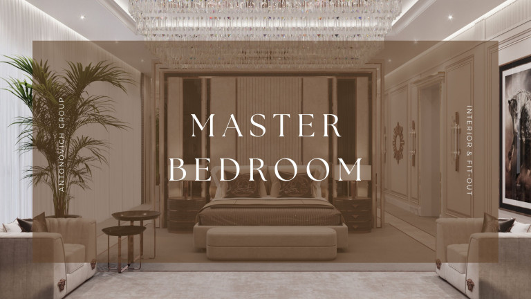Master Bedroom Excellence in Interior Design Fit-out