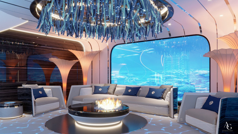 Dive into the Lap of Luxury Under Water Interiors