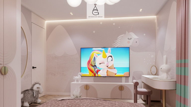 Antonovich Group's Expertise in Kids Bedroom Interior Design