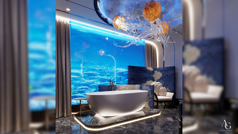 Dive into the Lap of Luxury Under Water Interiors