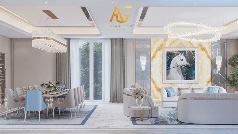 Elegance Redefined in Luxury Living Room Interiors
