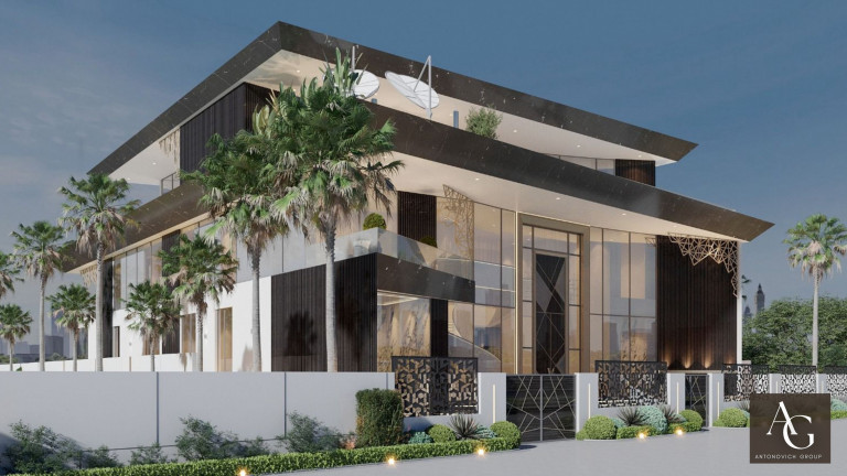 Ultra-Luxury Villa Exterior and Landscape Design