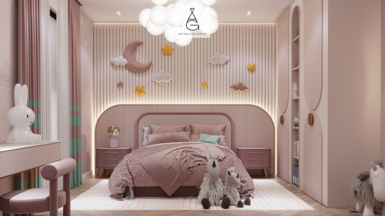 Antonovich Group's Expertise in Kids Bedroom Interior Design