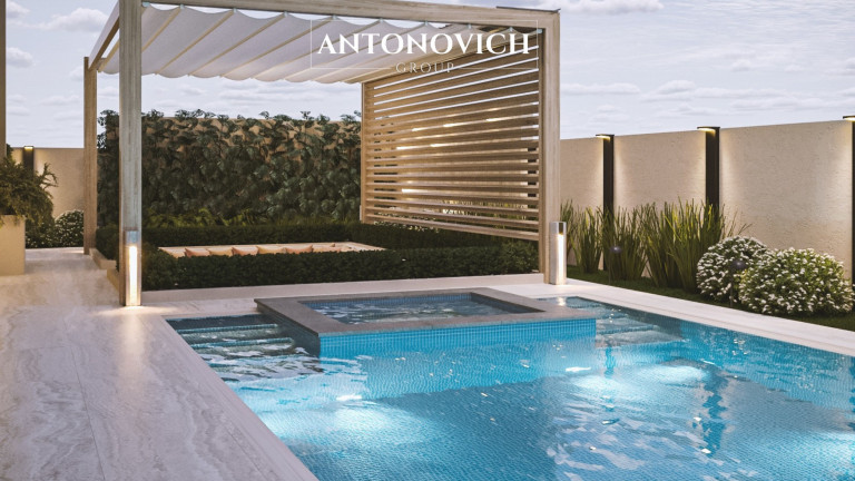 Modern Swimming Pool Design and Execution by Antonovich Group: Crafting Luxurious Outdoor Spaces