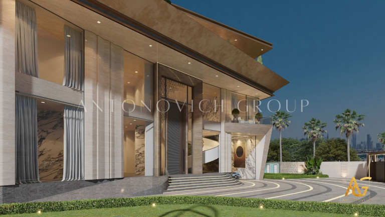 Masterful Landscape Design & Construction for BULGARI Luxury Villa in Jumeirah Bay