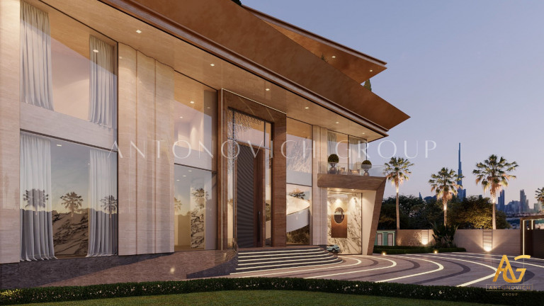 Masterful Landscape Design & Construction for BULGARI Luxury Villa in Jumeirah Bay