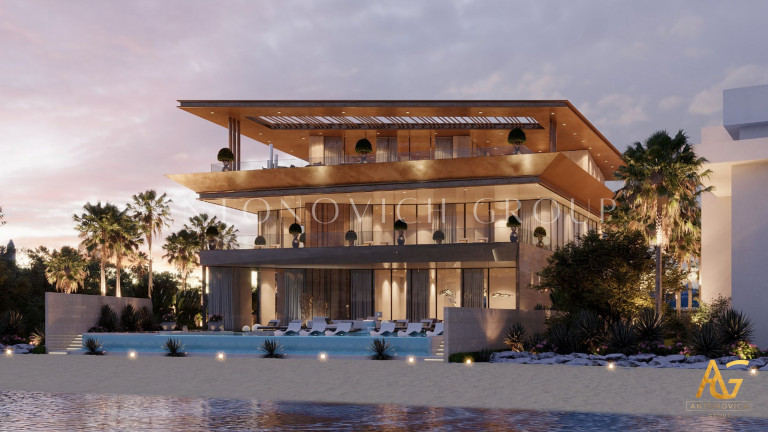 Masterful Landscape Design & Construction for BULGARI Luxury Villa in Jumeirah Bay