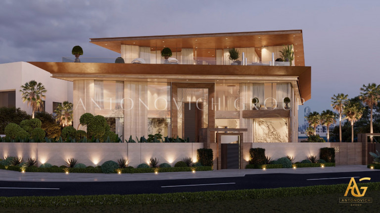 Masterful Landscape Design & Construction for BULGARI Luxury Villa in Jumeirah Bay