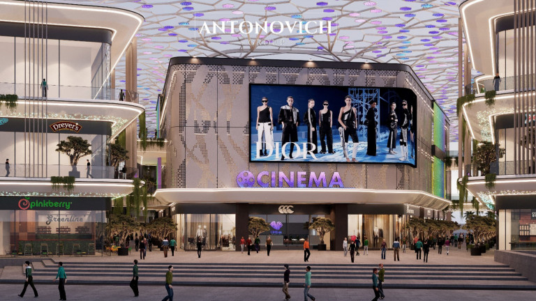 Innovative Shopping Mall Architecture Concept by Antonovich Group: Elevating Retail and Dining Experiences