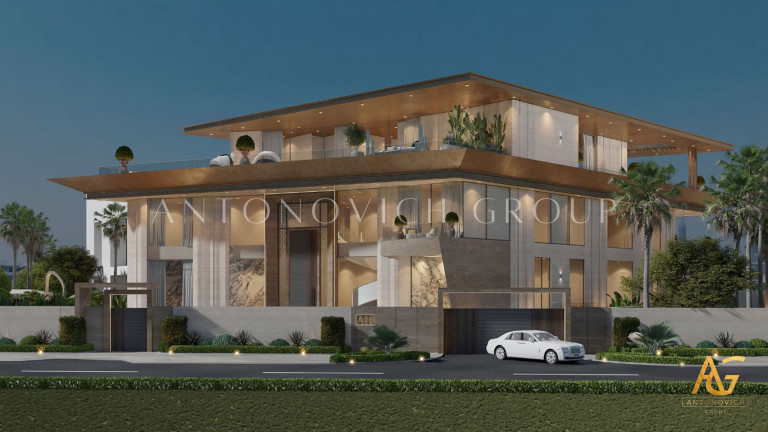 Masterful Landscape Design & Construction for BULGARI Luxury Villa in Jumeirah Bay