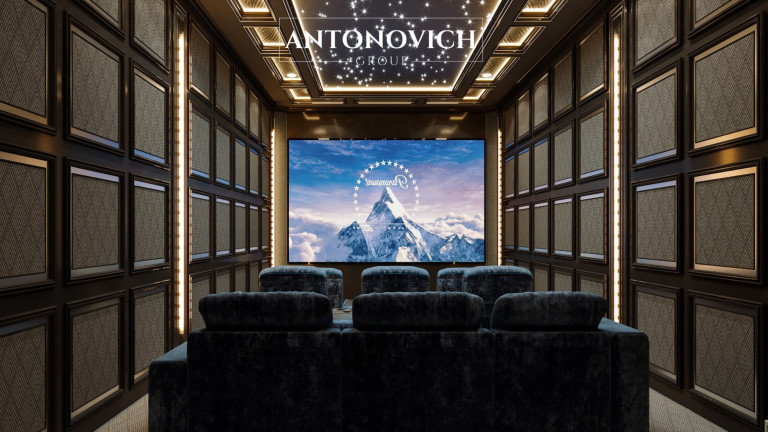 Creating the Perfect Home Cinema: Antonovich Group's Luxury Entertainment Spaces