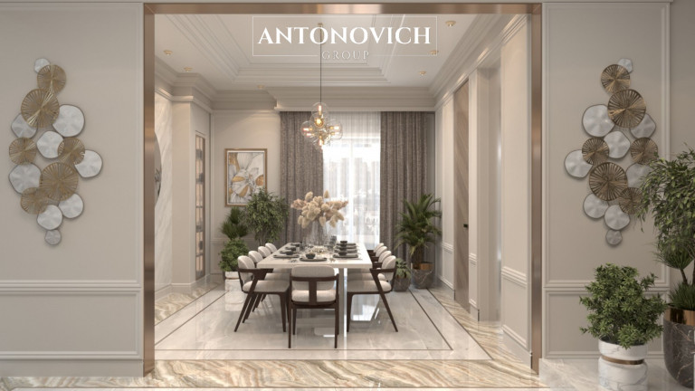 Elevate Your Living Space with Antonovich Group's Modern Villa Interior Design