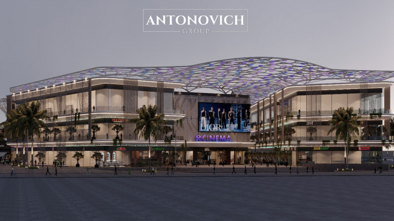 Innovative Shopping Mall Architecture Concept by Antonovich Group: Elevating Retail and Dining Experiences