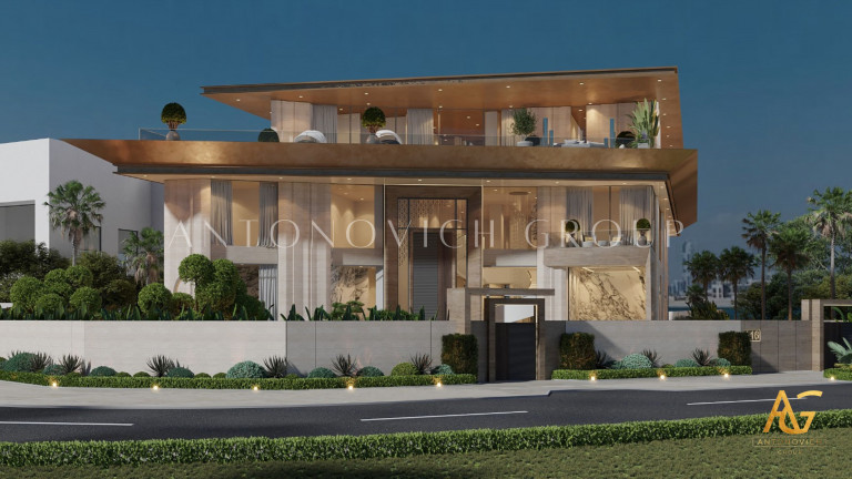 Masterful Landscape Design & Construction for BULGARI Luxury Villa in Jumeirah Bay