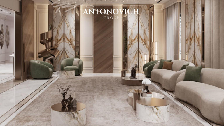 Antonovich Group: Mastering Modern Majlis Interior Design & Fit-Out