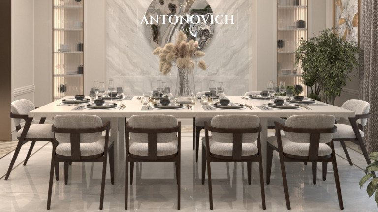 Elevate Your Living Space with Antonovich Group's Modern Villa Interior Design